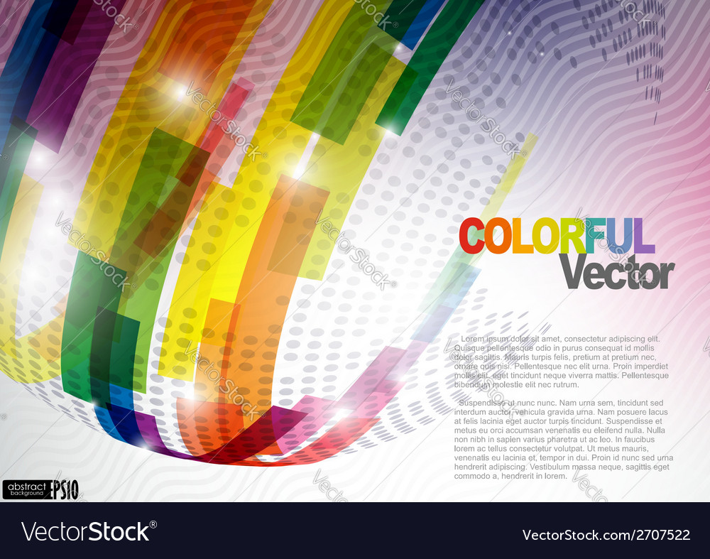 Abstract colorful background
