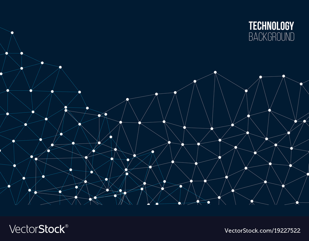 Abstract Technology Background - Network