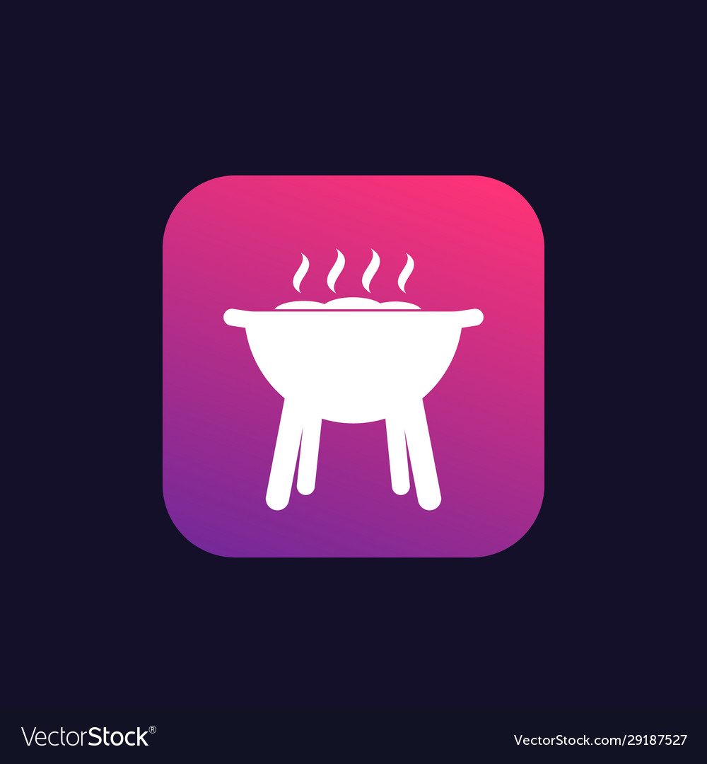 Barbecue grill icon