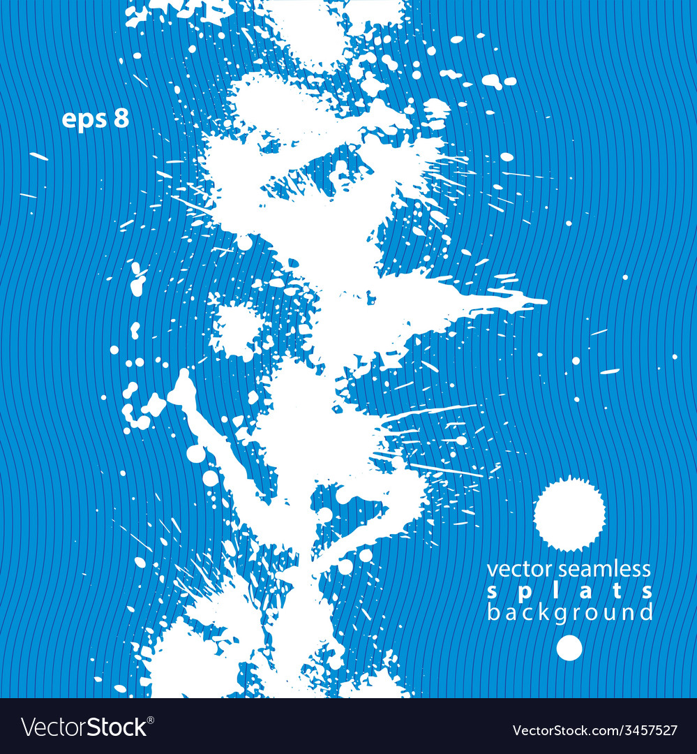 Bright splattered web design repeat pattern art