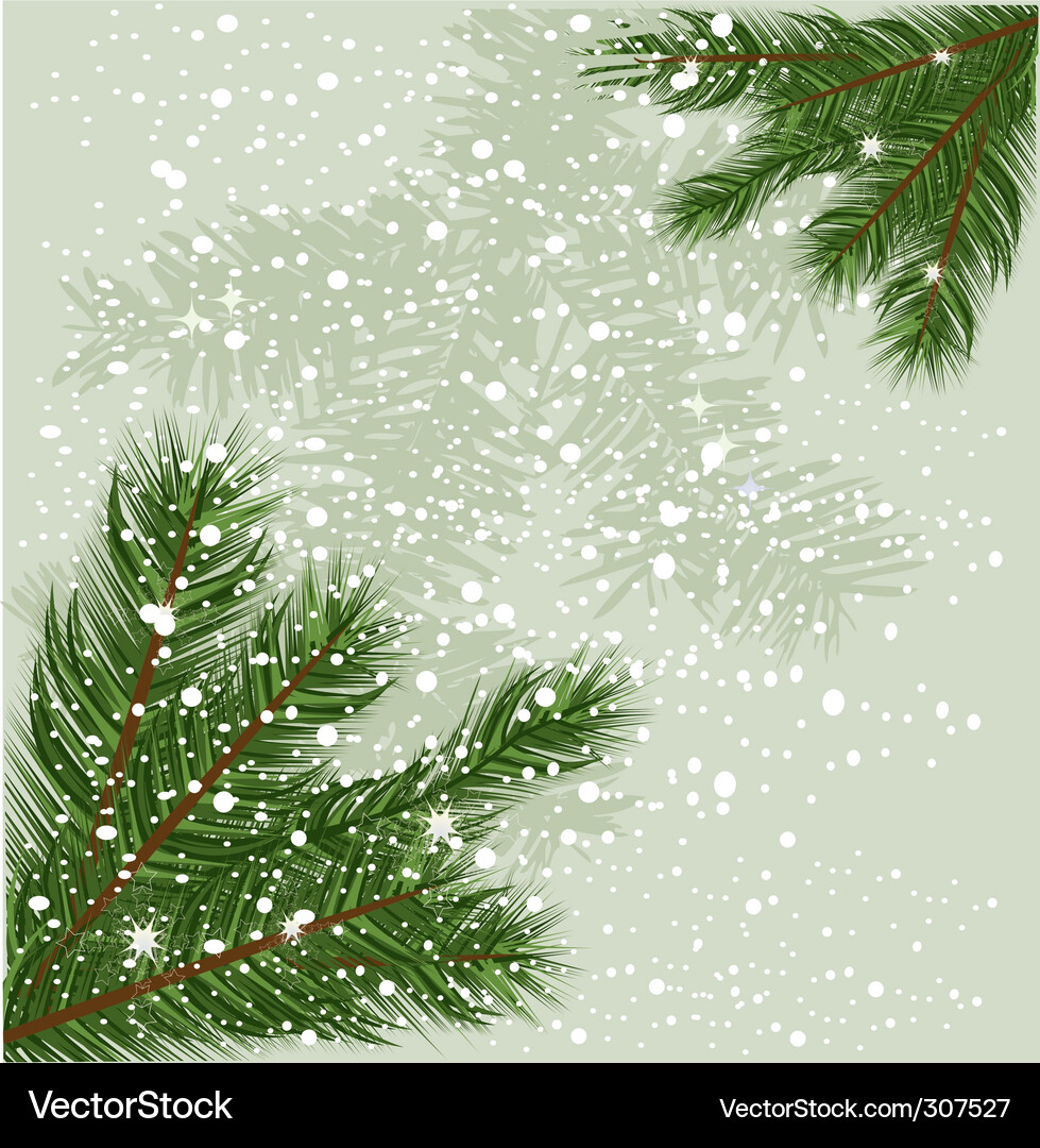 Christmas tree Royalty Free Vector Image - VectorStock