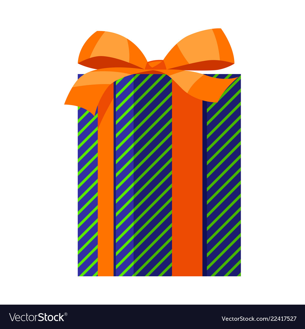 Gift box Royalty Free Vector Image - VectorStock