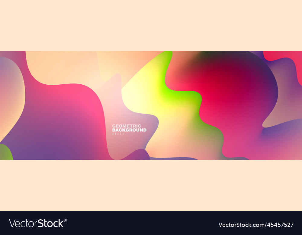 Dynamic liquid waves abstract background