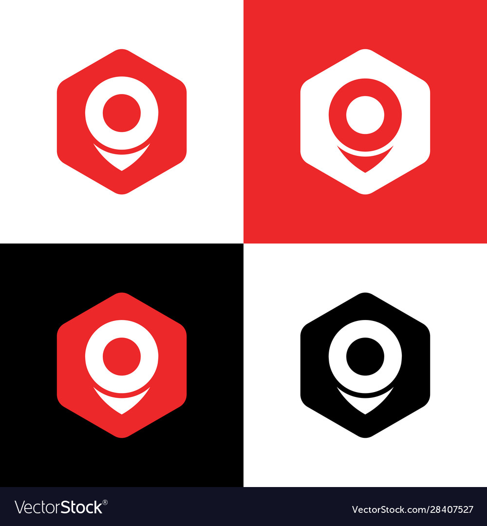 Geo tag symbol location pin icon map pointer