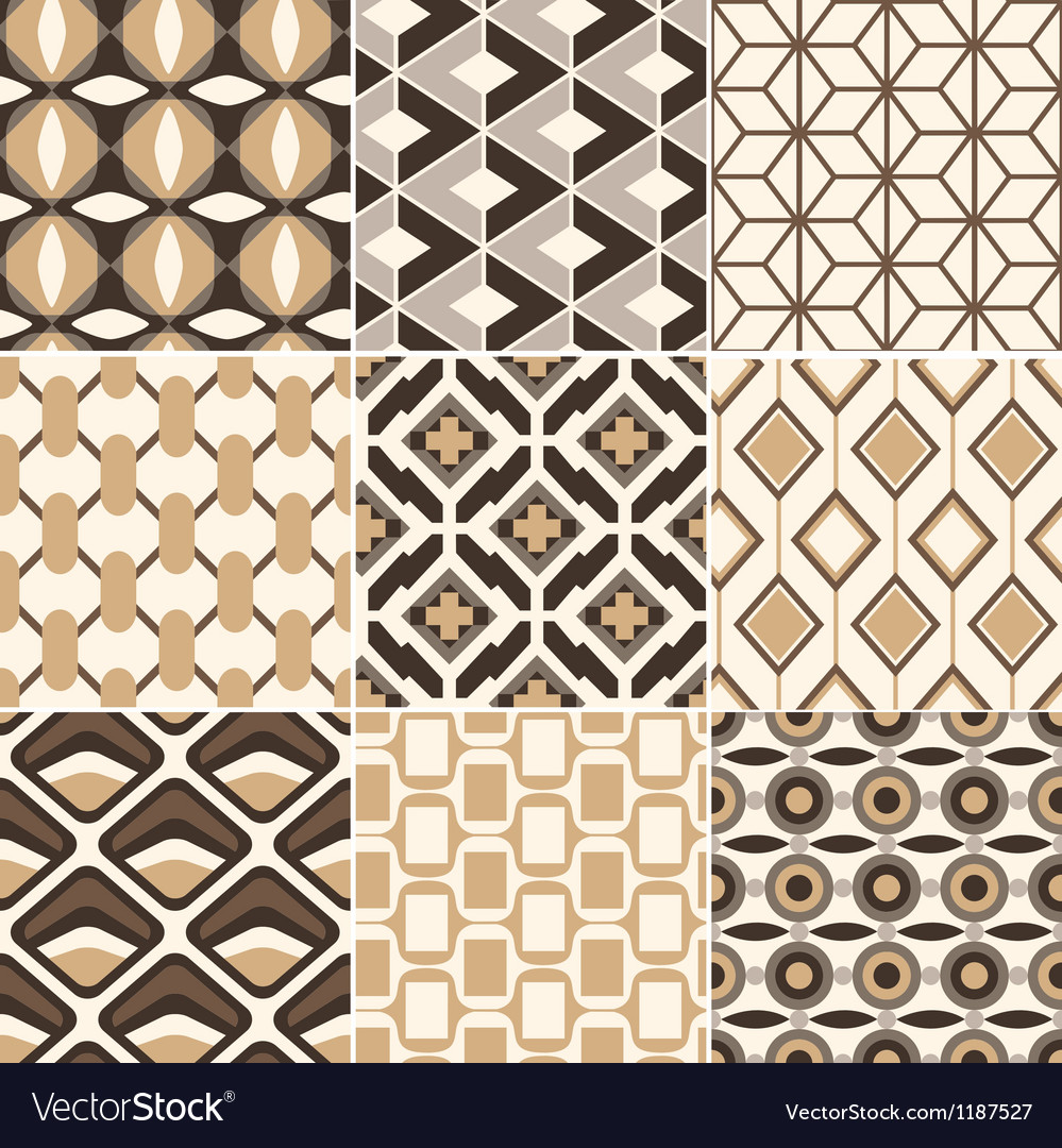 Retro Geometric Pattern