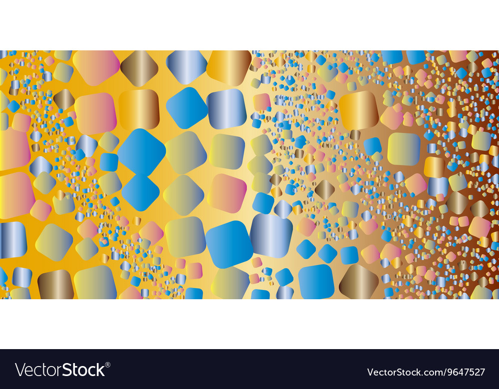 Square colorful gradient geometrical abstract vector image Square colorful gradient geometrical abstract