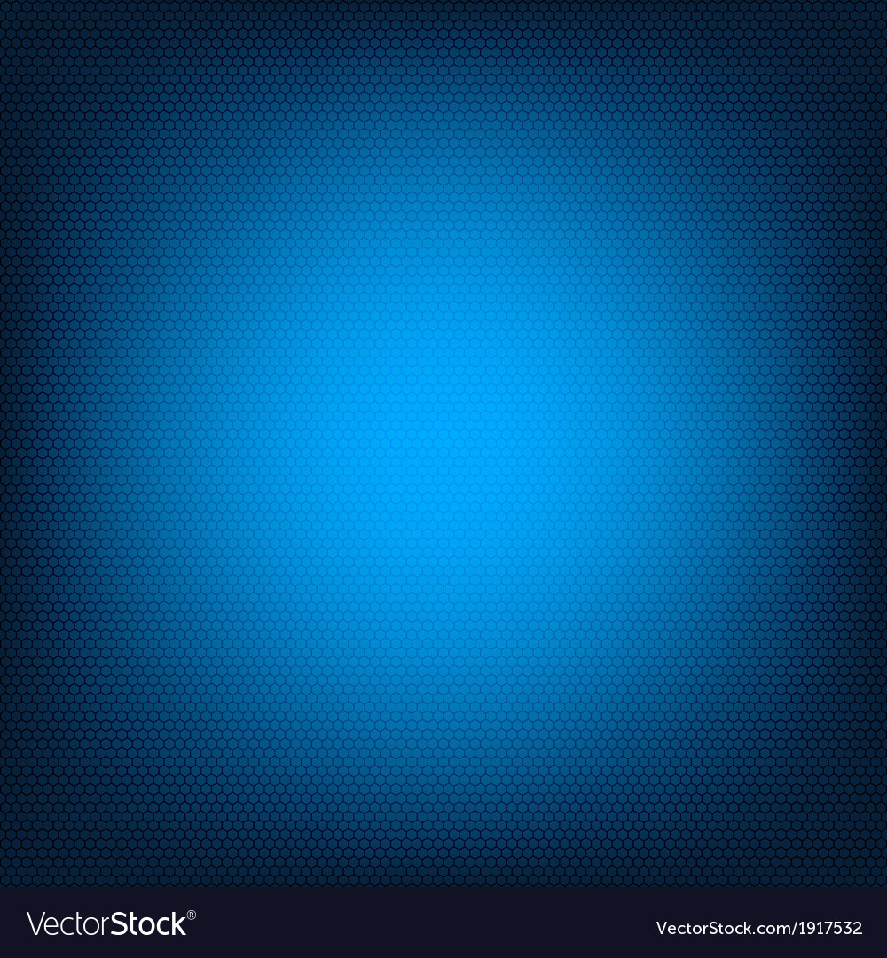 Blue honeycomb texture Royalty Free Vector Image