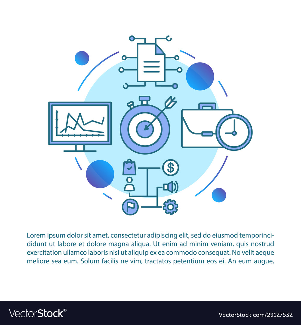 Data assessment blue background article page