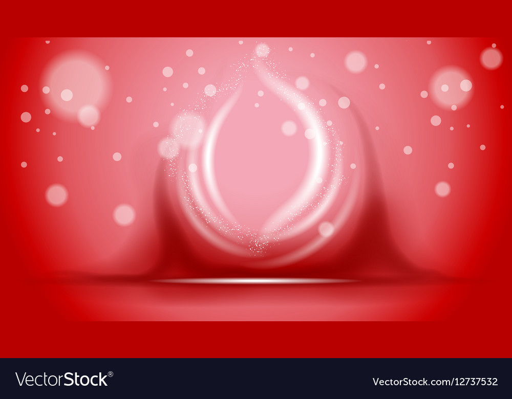 Digital abstract empty red background