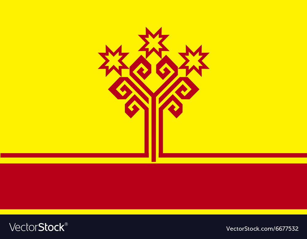 Flag of chuvashia