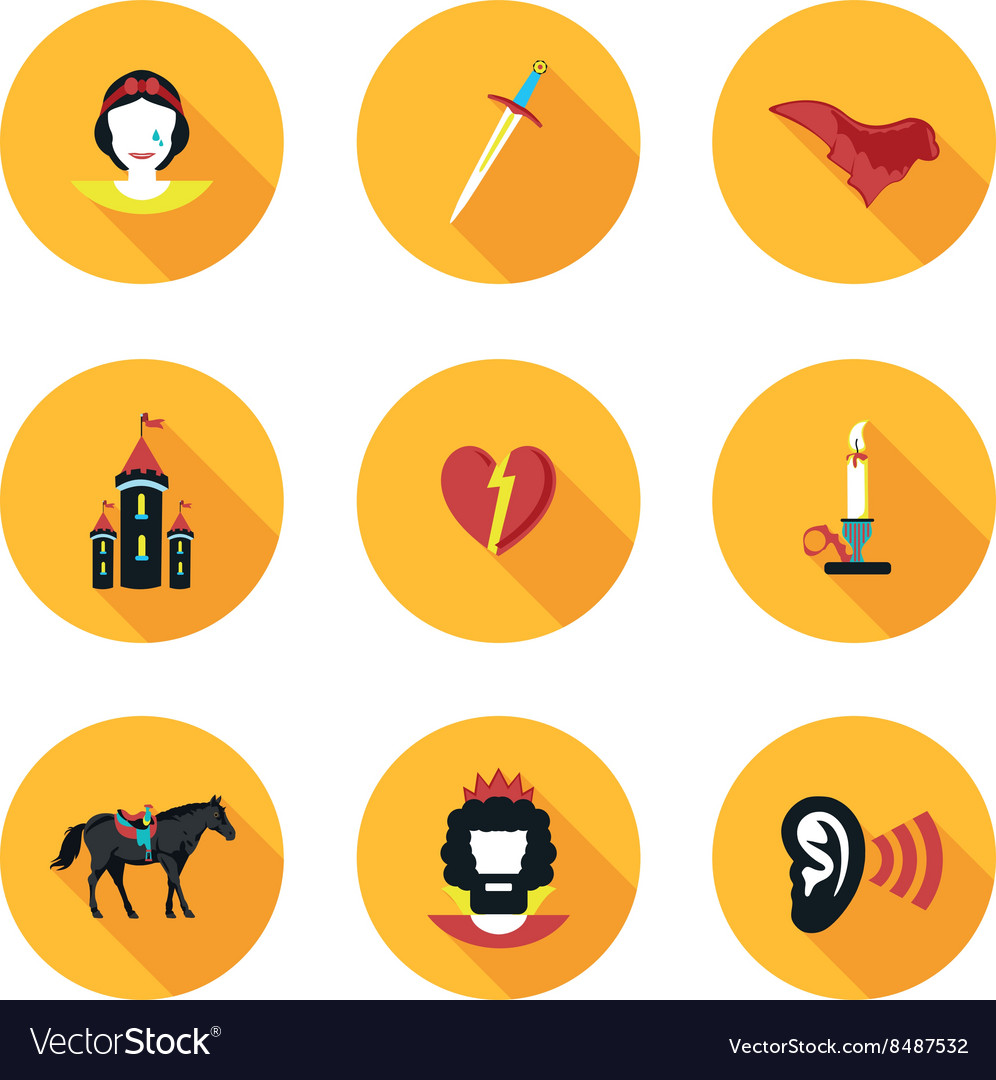 flat-icons-othello-royalty-free-vector-image-vectorstock