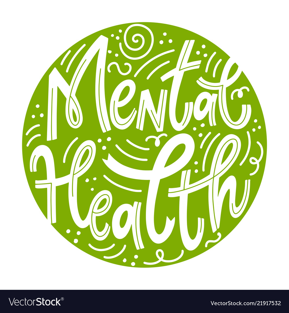 Inspirational Quotes For Mental Health Day Vector Image