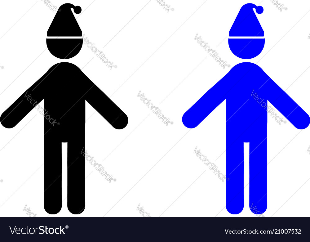 Man with a cap on his head icon