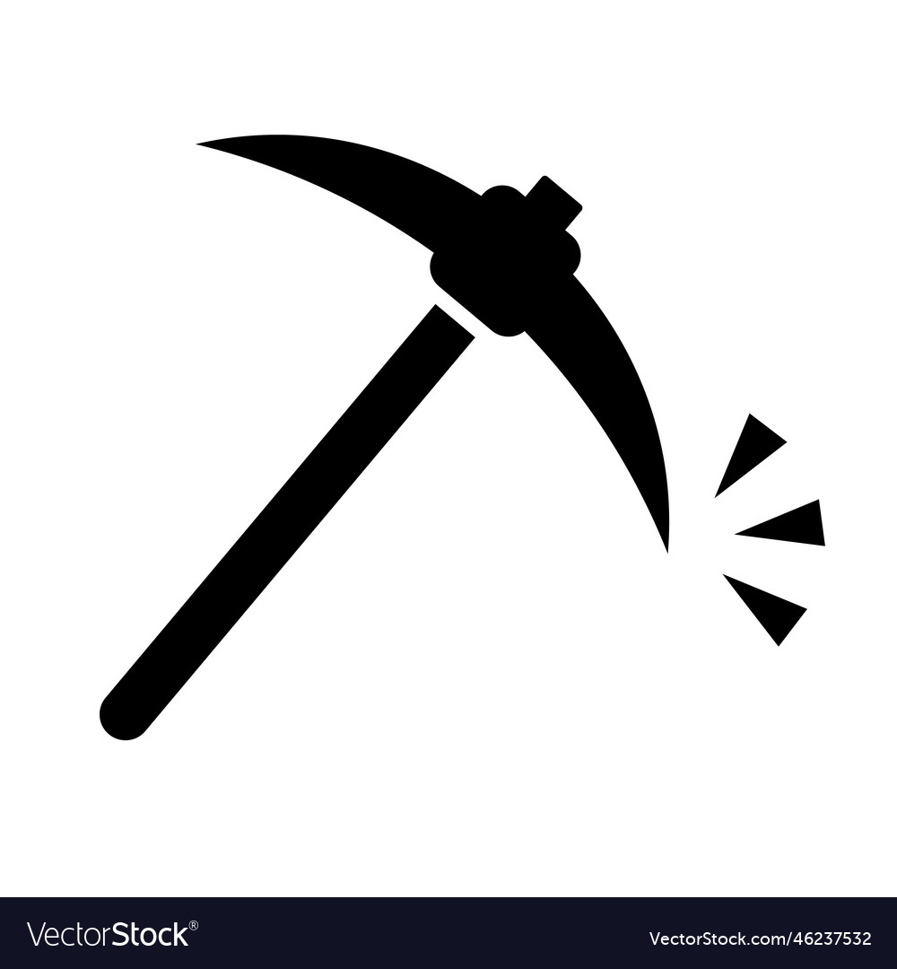 Mining Pickaxe Icon