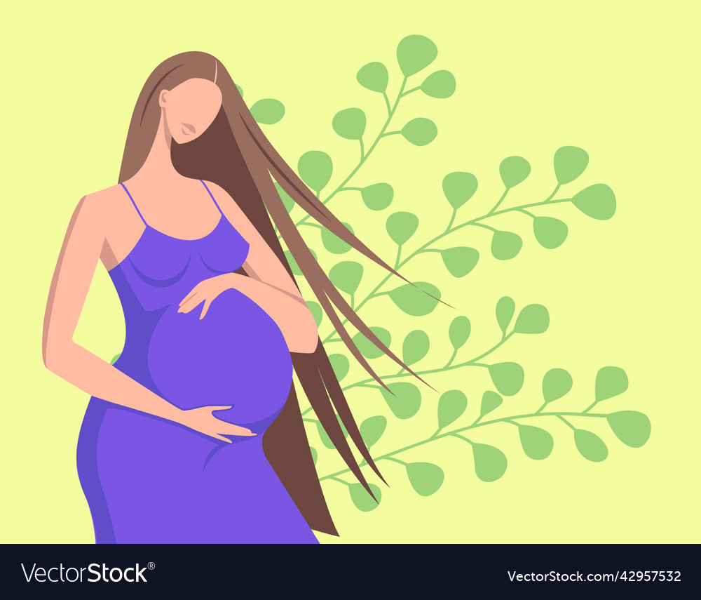 Pregnancy Royalty Free Vector Image - VectorStock