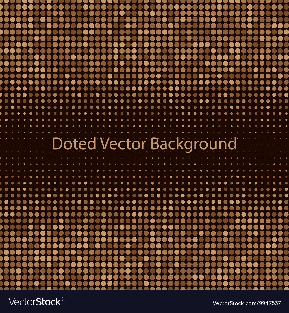 Abstract doted background