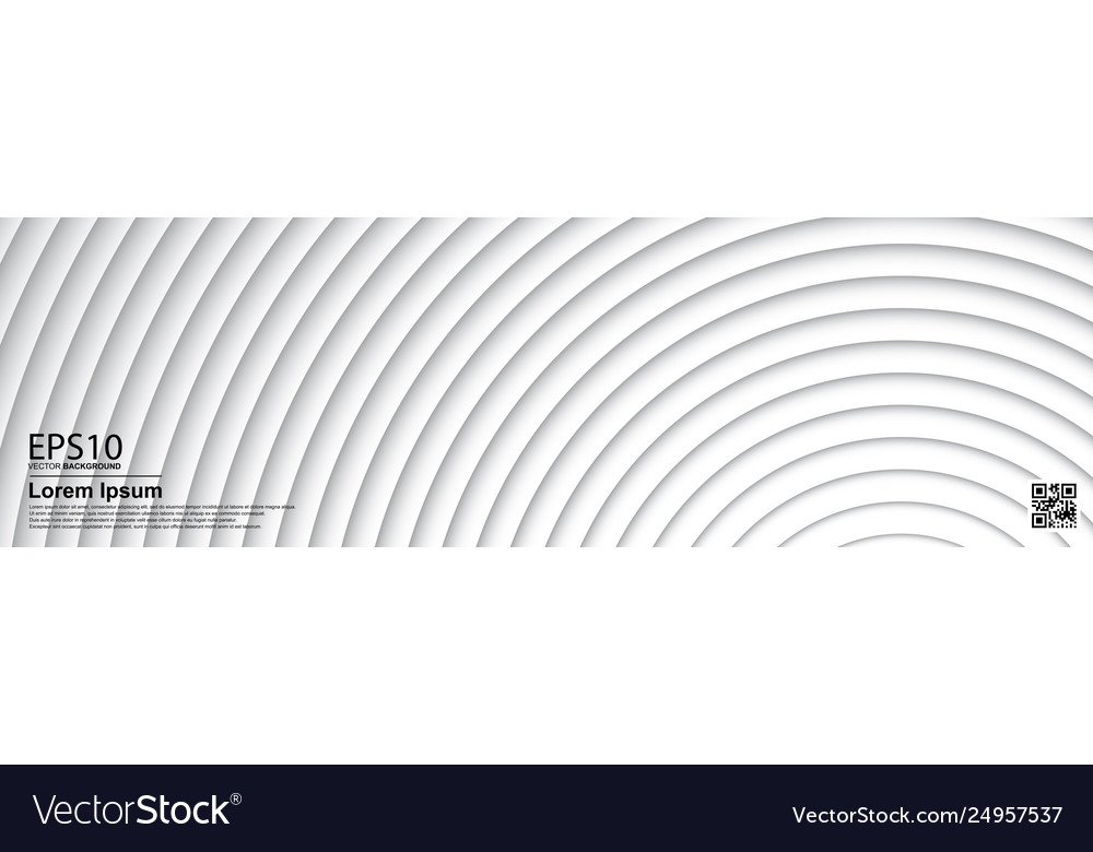 Abstract gradient gray color circle background vector image Abstract gradient gray color circle background