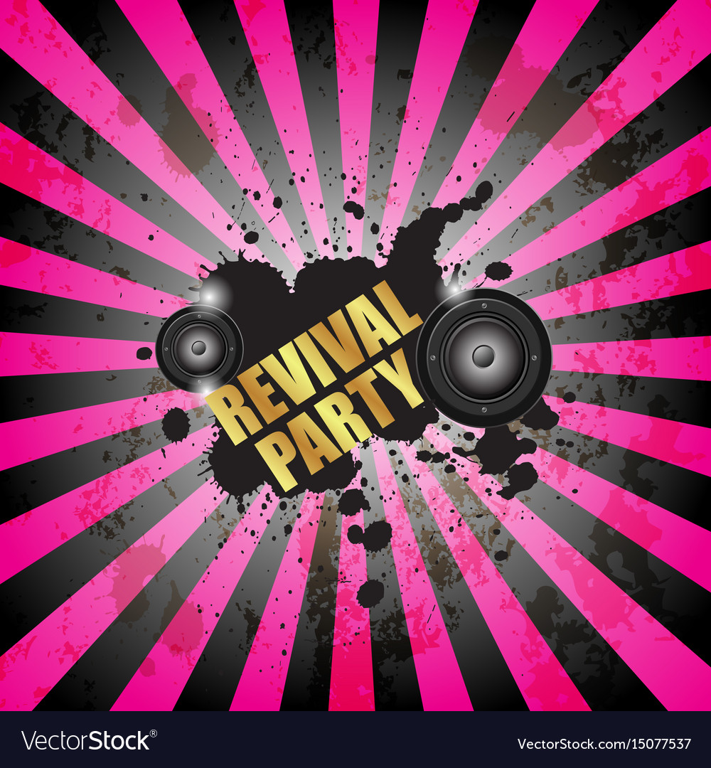 Club party flayer for music event or poster Vector Image