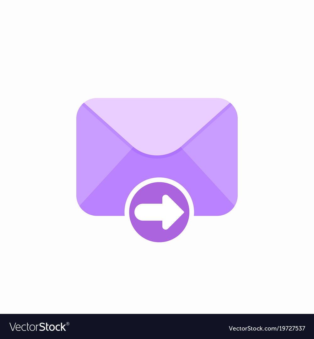 Email envelope forward mail message icon