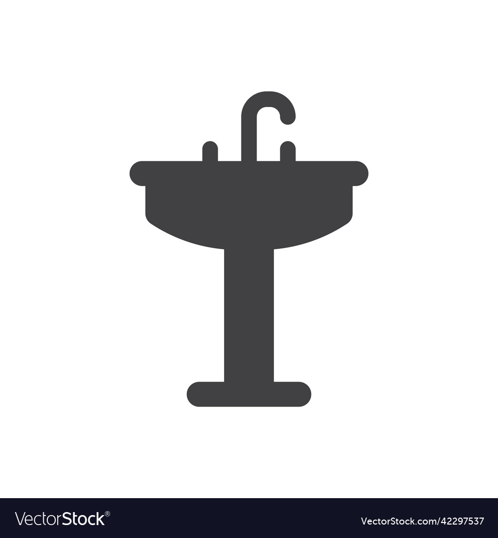 Faucet icon - basin