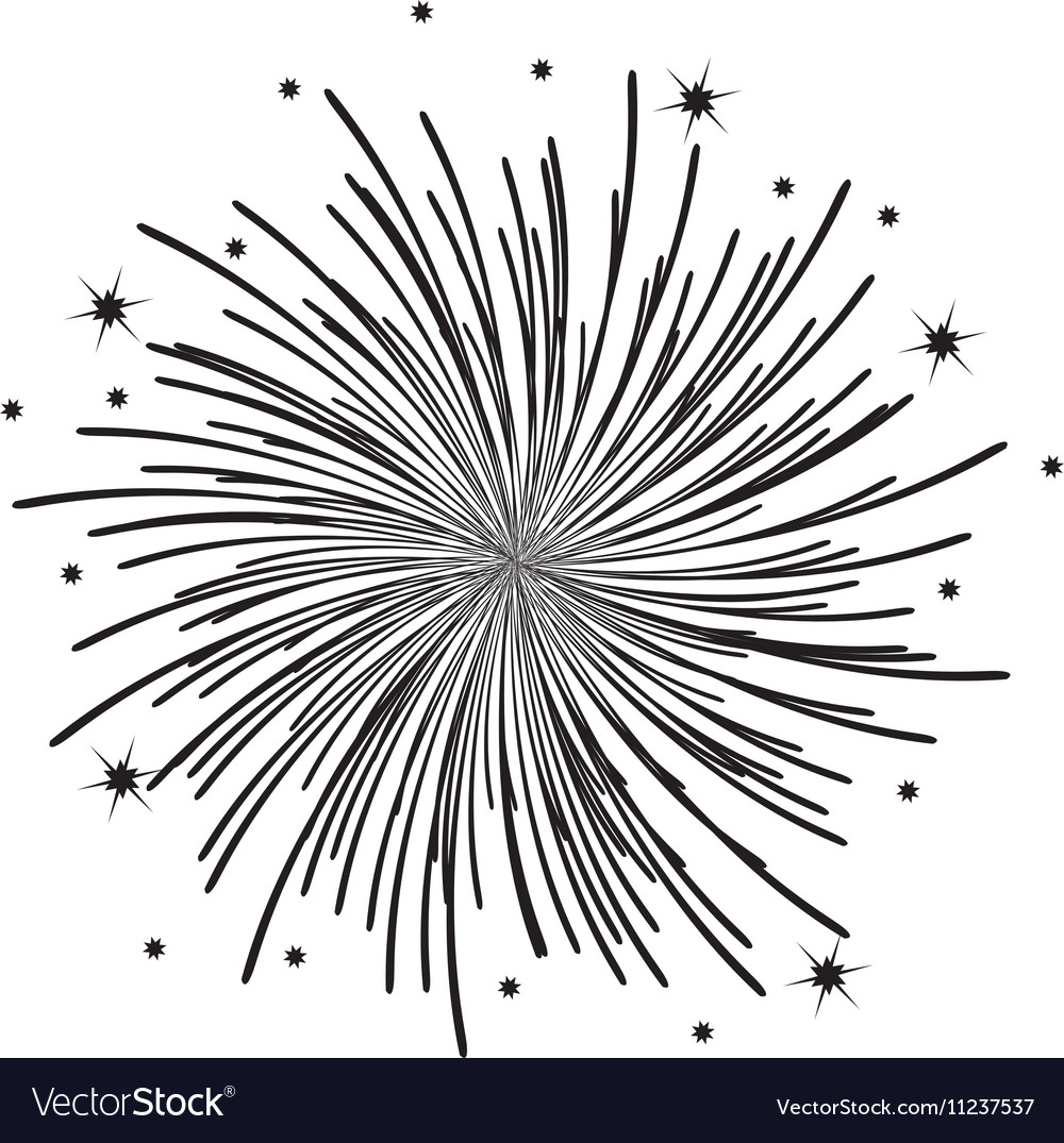 Fireworks Burst Design