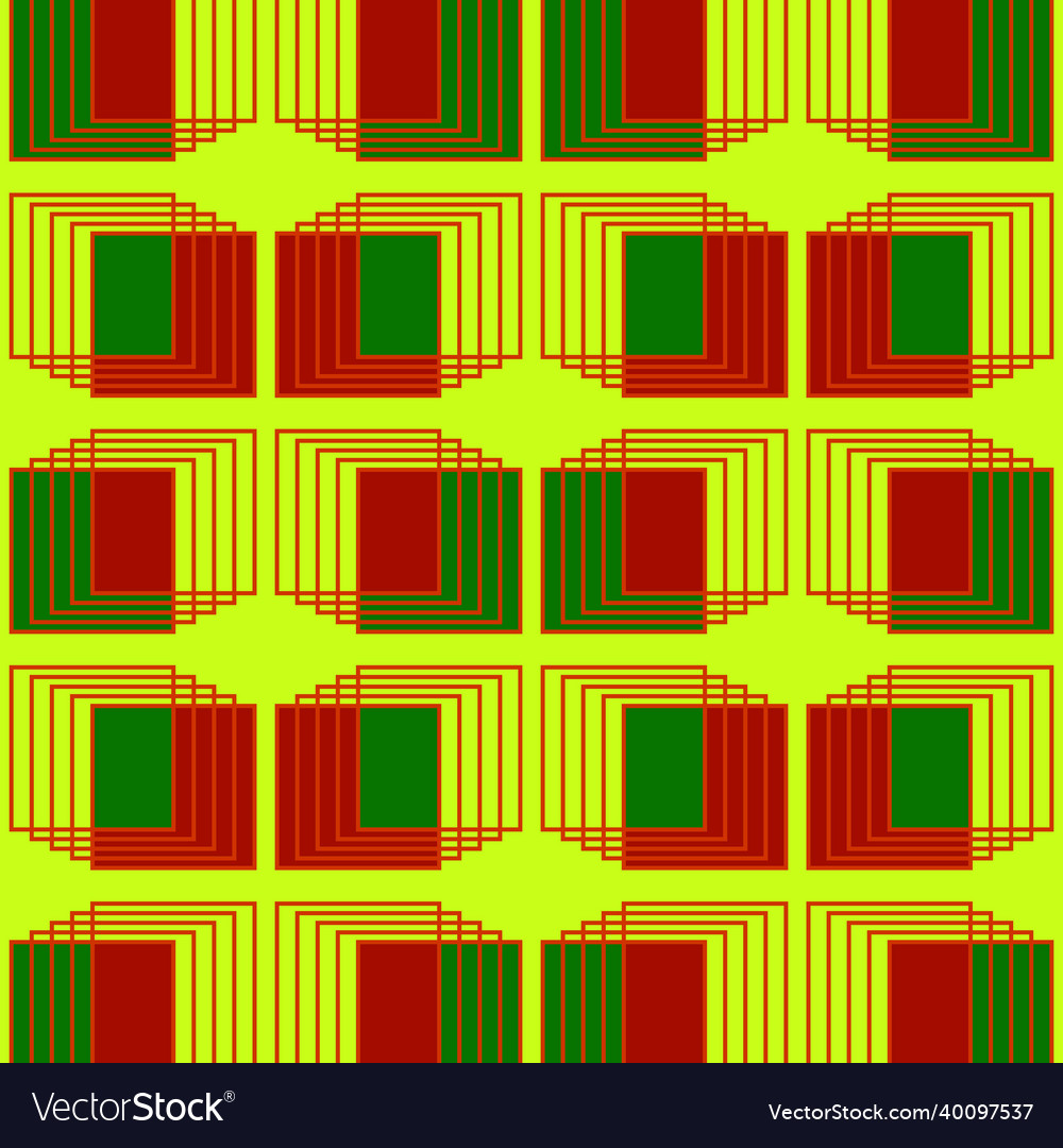 Modern geometric square pattern background with 3 vector image Modern geometric square pattern background with 3