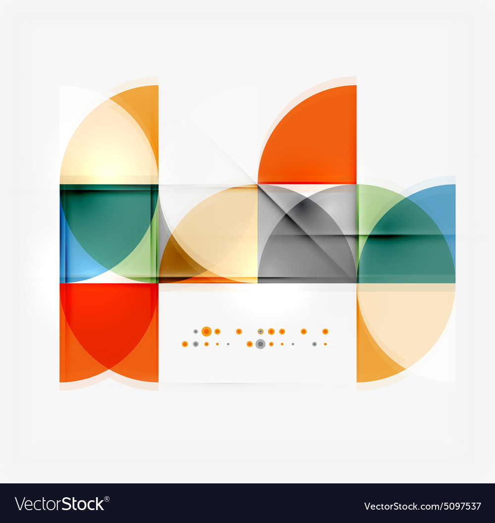 Semicircle triangle pattern