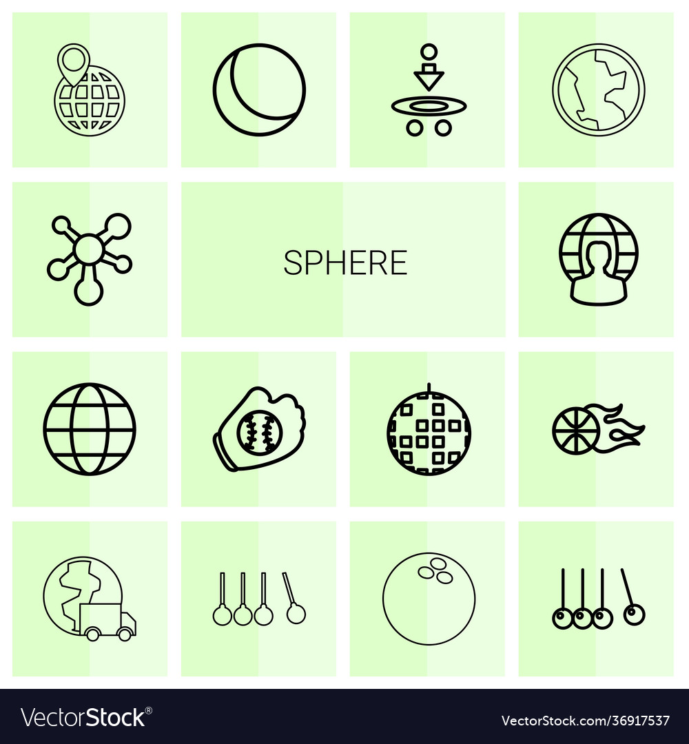 Sphere icons