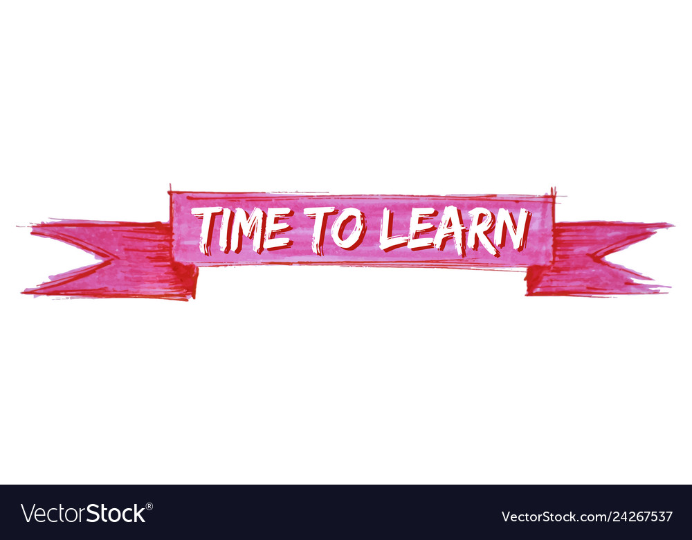 Time to learn ribbon
