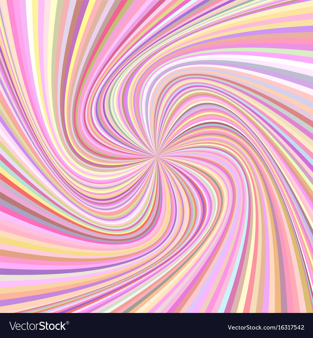 Abstract swirl background from spiral rays