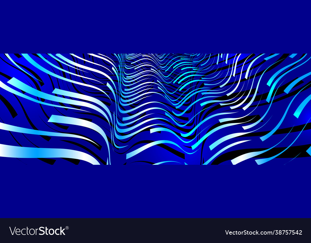 Big data flow technology and science background vector image Big data flow technology and science background