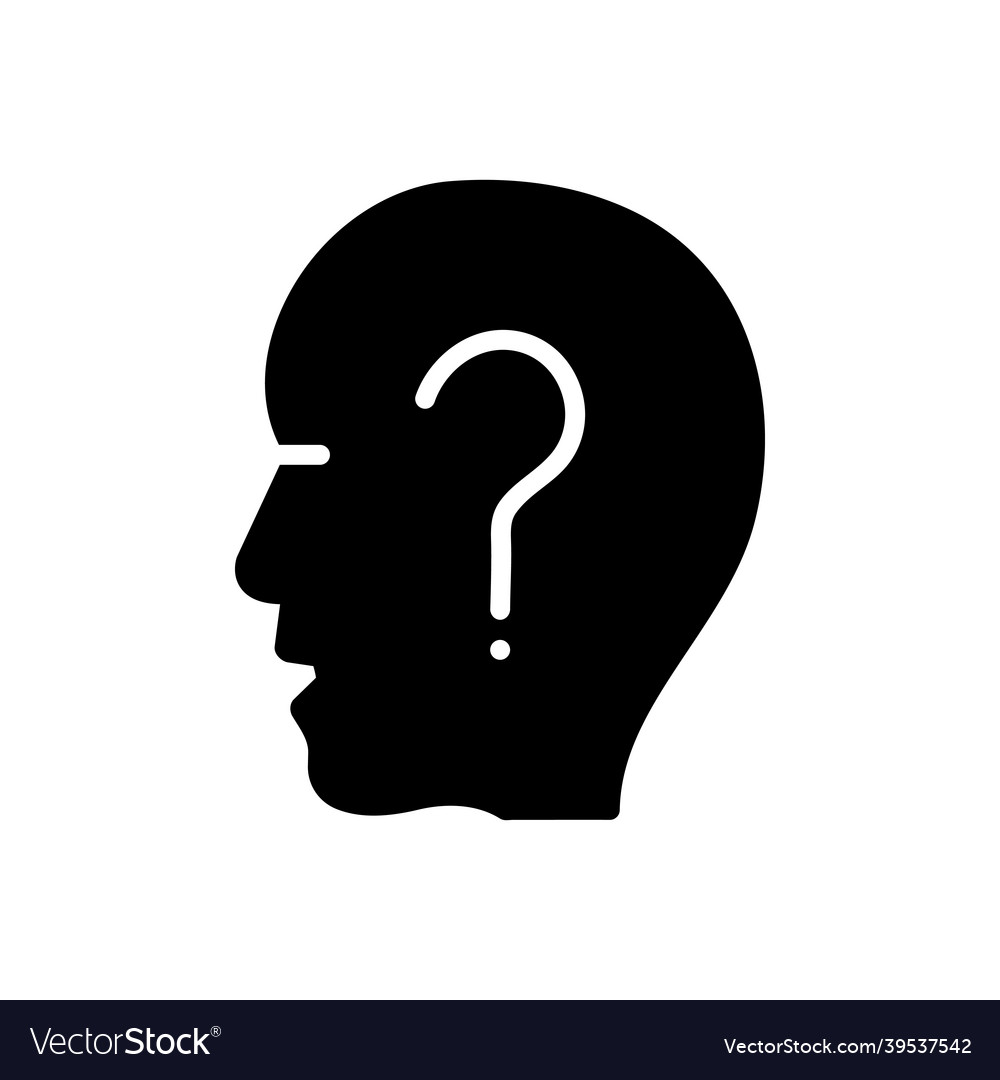 Concerned Royalty Free Vector Image - VectorStock