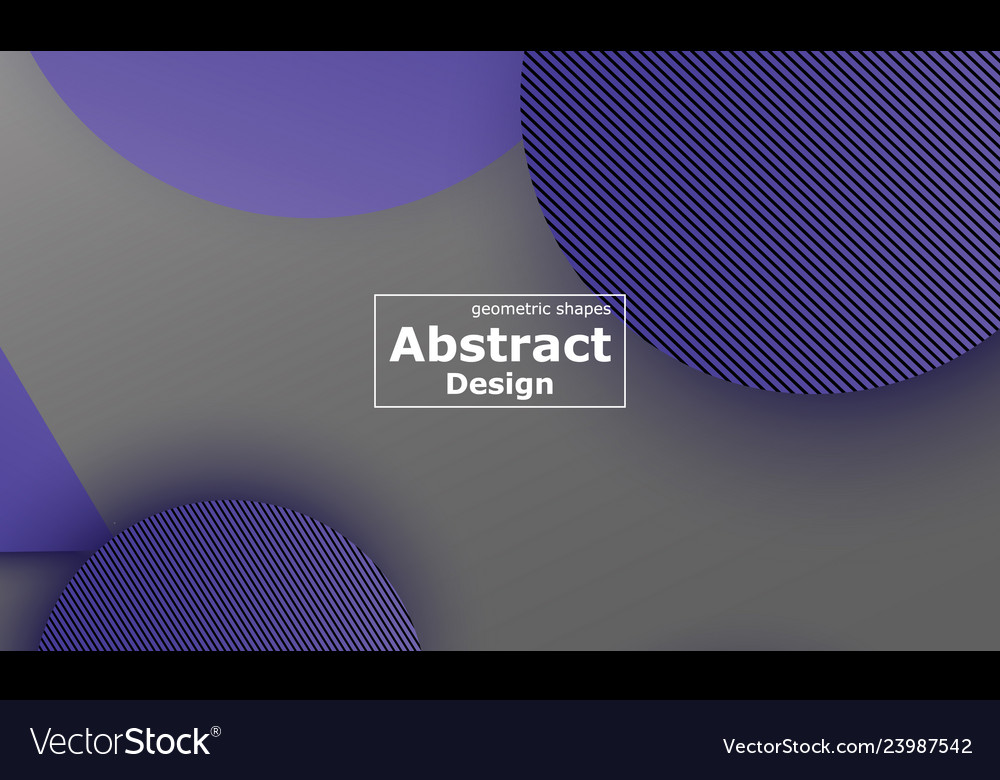 Geometric background material design