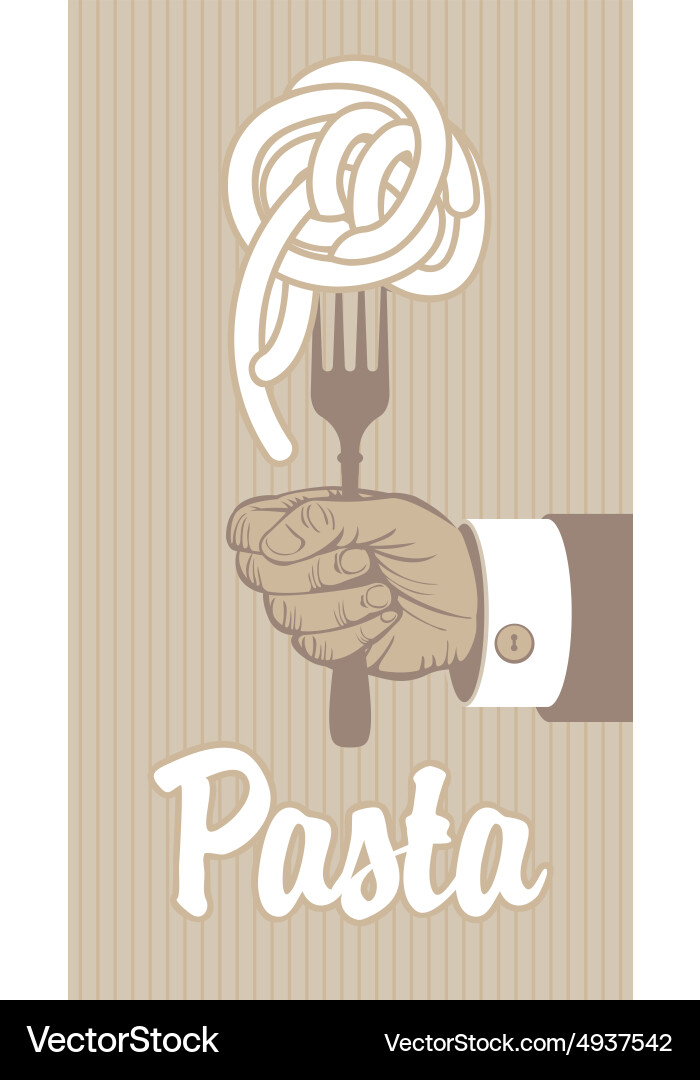 Pasta Royalty Free Vector Image - VectorStock