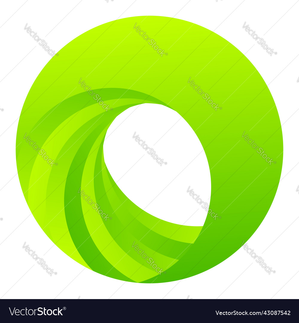 Segmented spiral swirl shiny and glossy circle Vector Image Segmented spiral swirl shiny and glossy circle