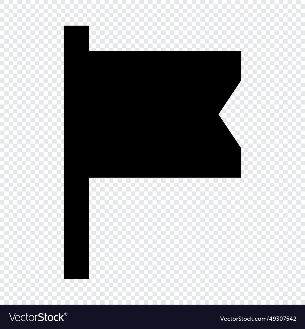 Waving flag icon suitable for website ui design Vector Image Waving flag icon suitable for website ui design