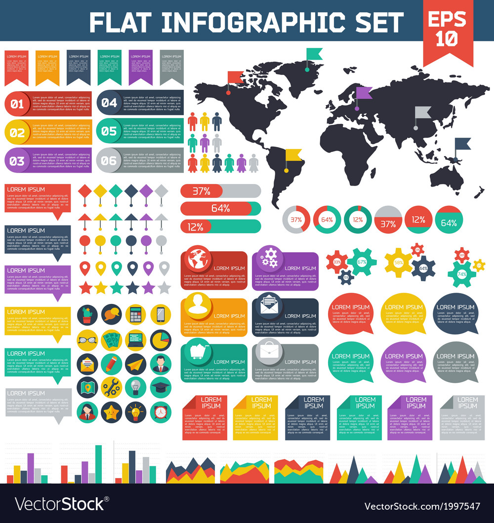 Colorful Infographic Elements