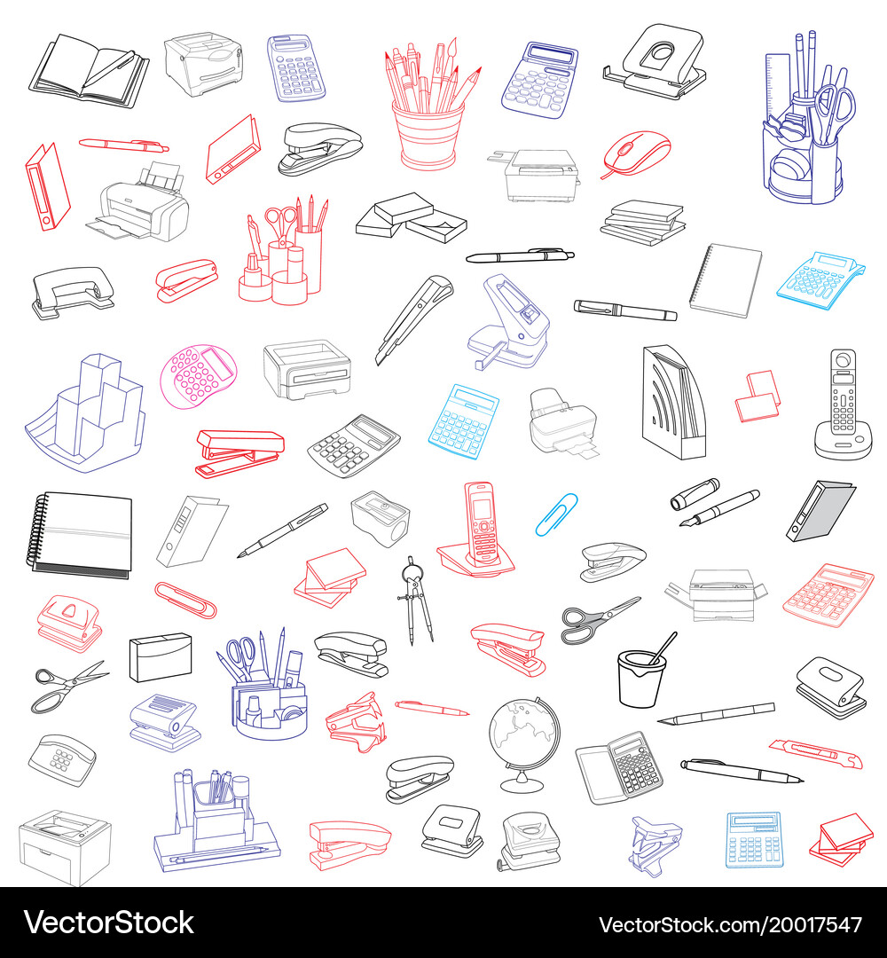Doodles set Royalty Free Vector Image - VectorStock