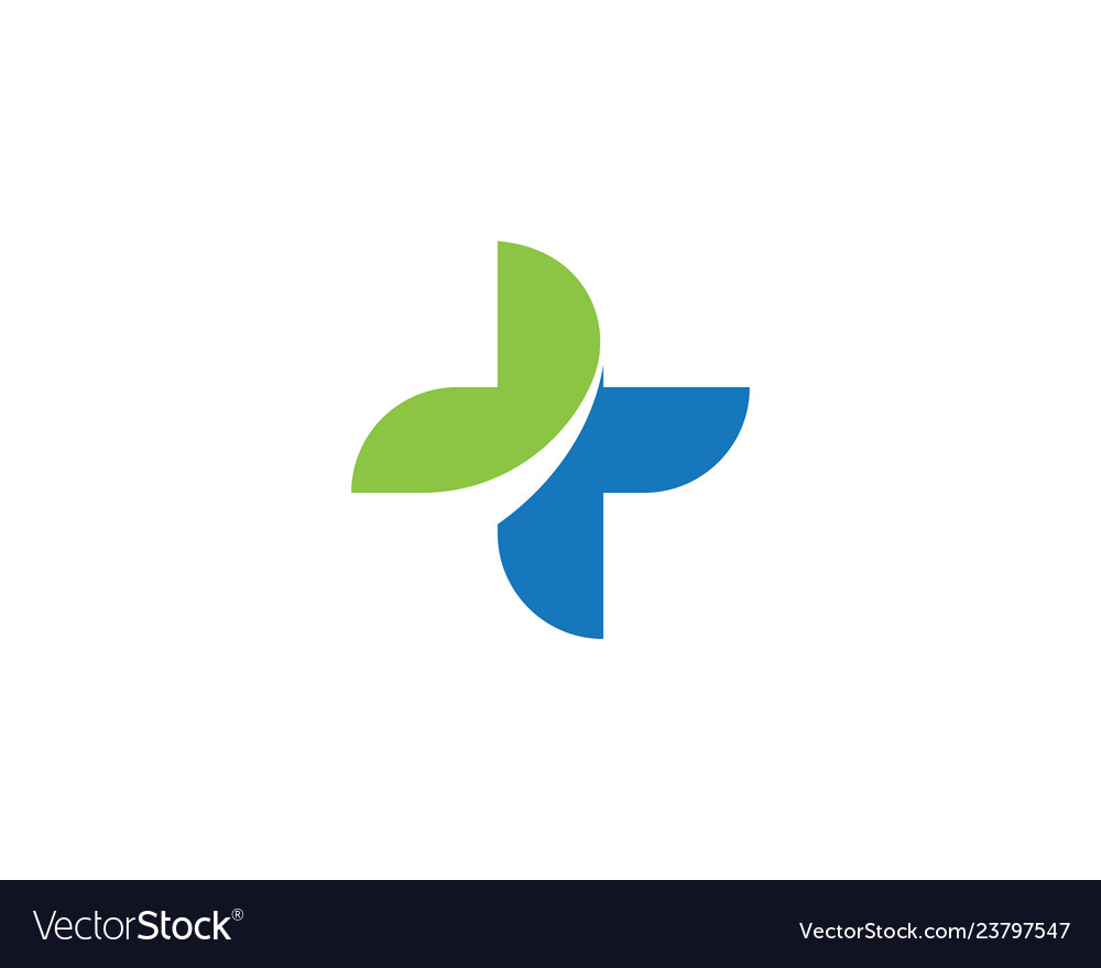 Health medical logo template