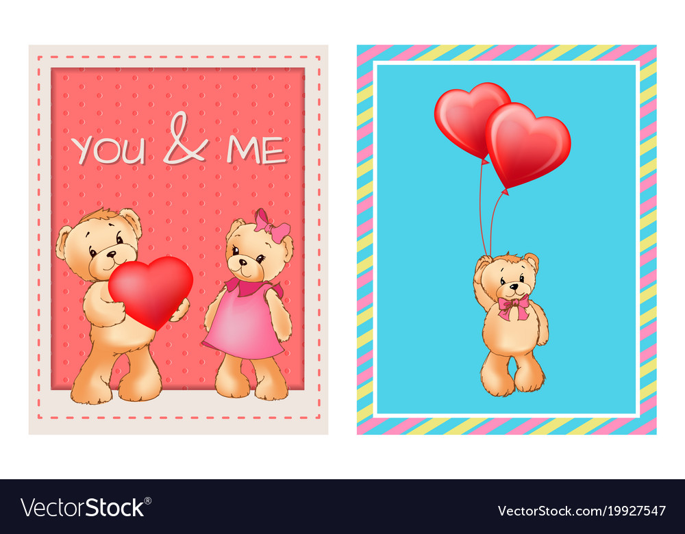 you to me teddy bears