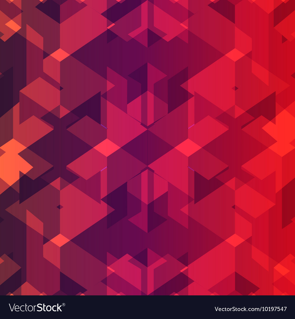 Isometric cubes repeatable pattern 3d background