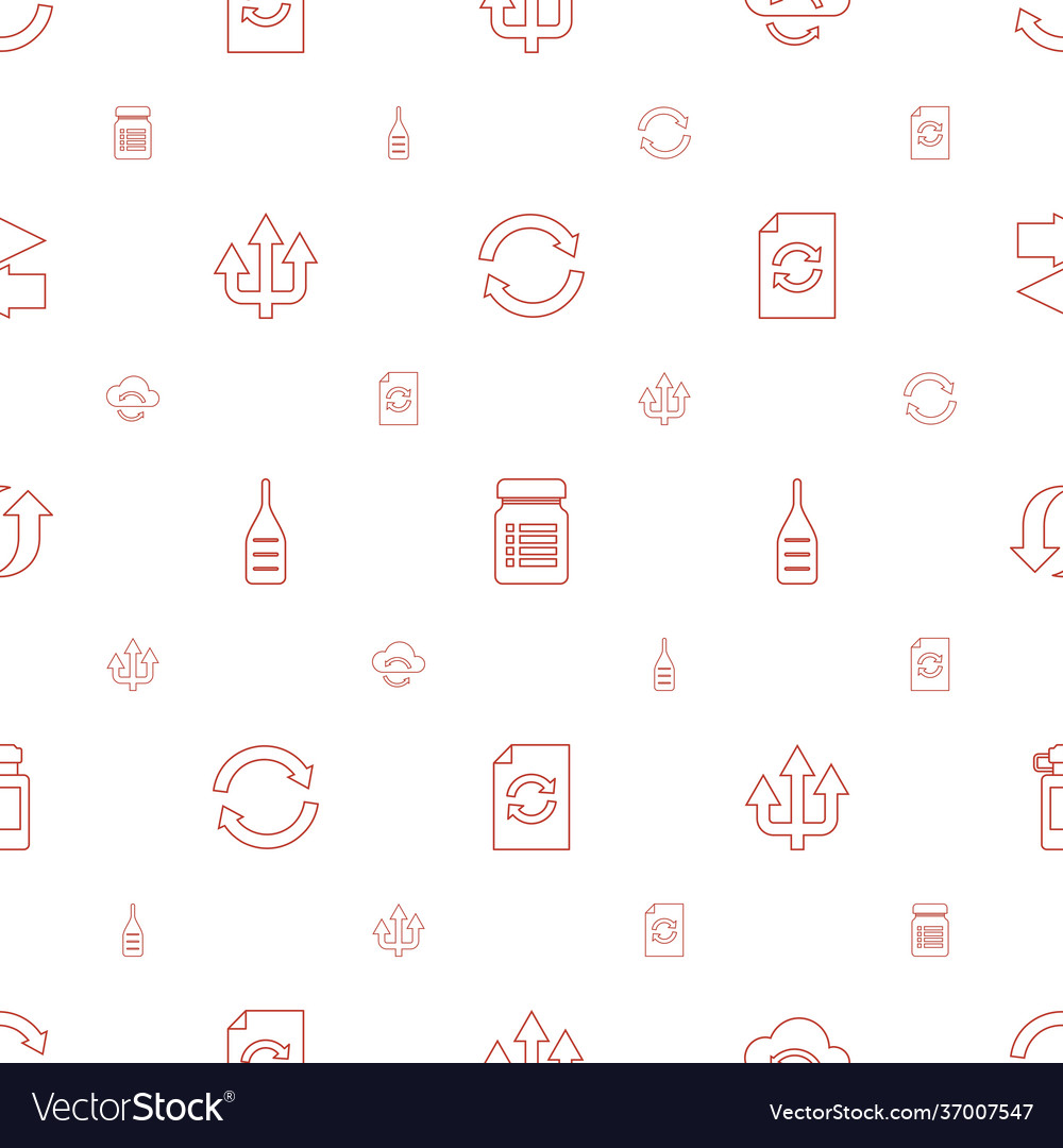 Refresh icons pattern seamless white background