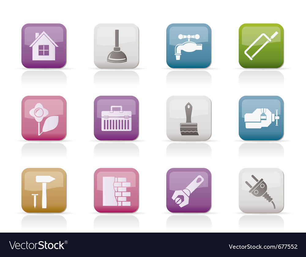 Construction & DIY Tool Icons