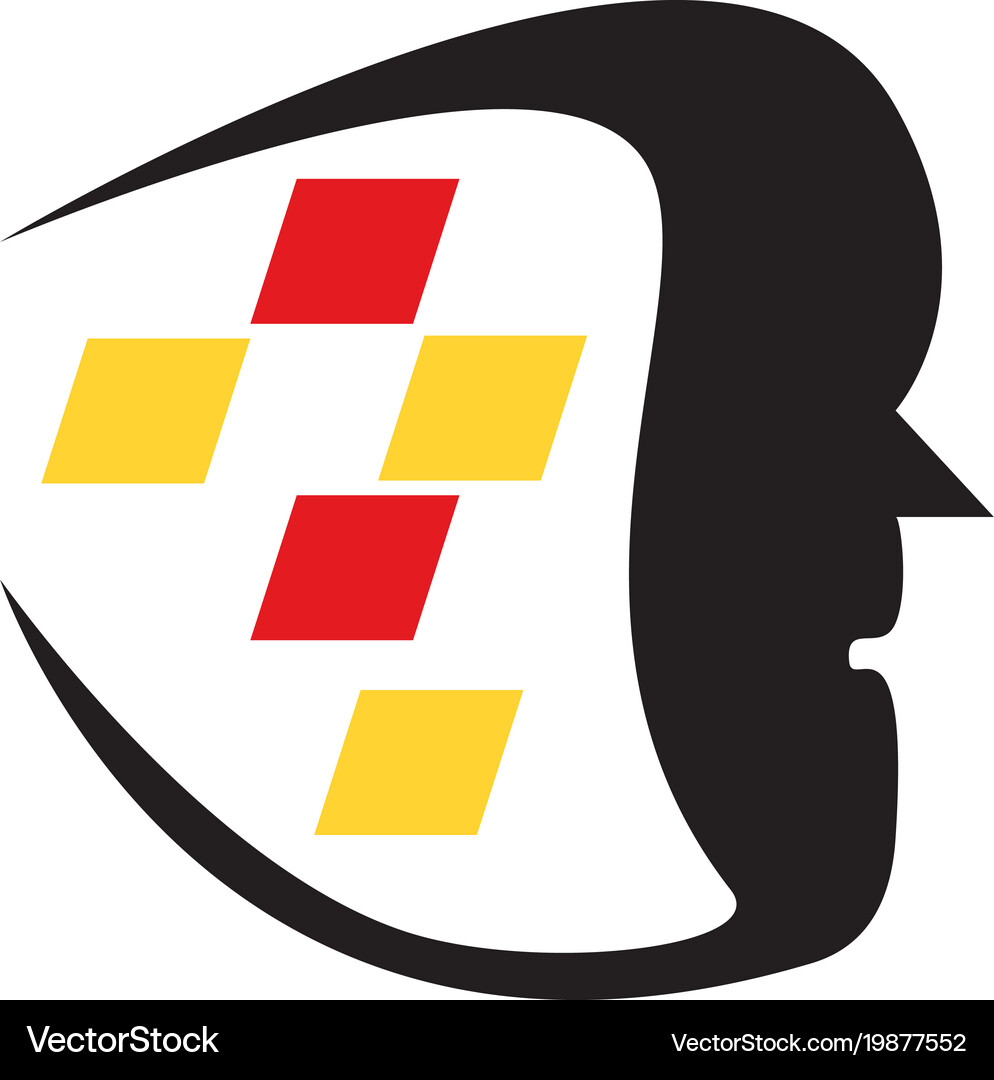 Human pixel logo Royalty Free Vector Image - VectorStock