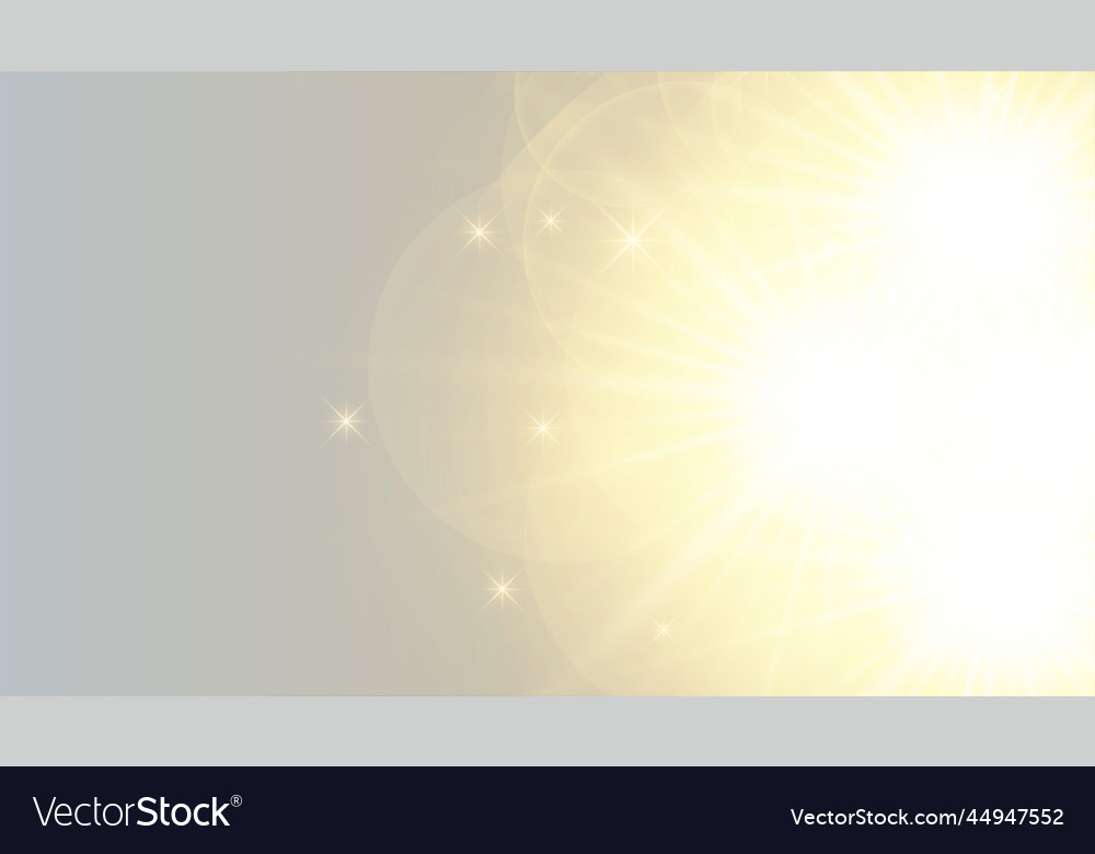 Sparkle light effect glowing background