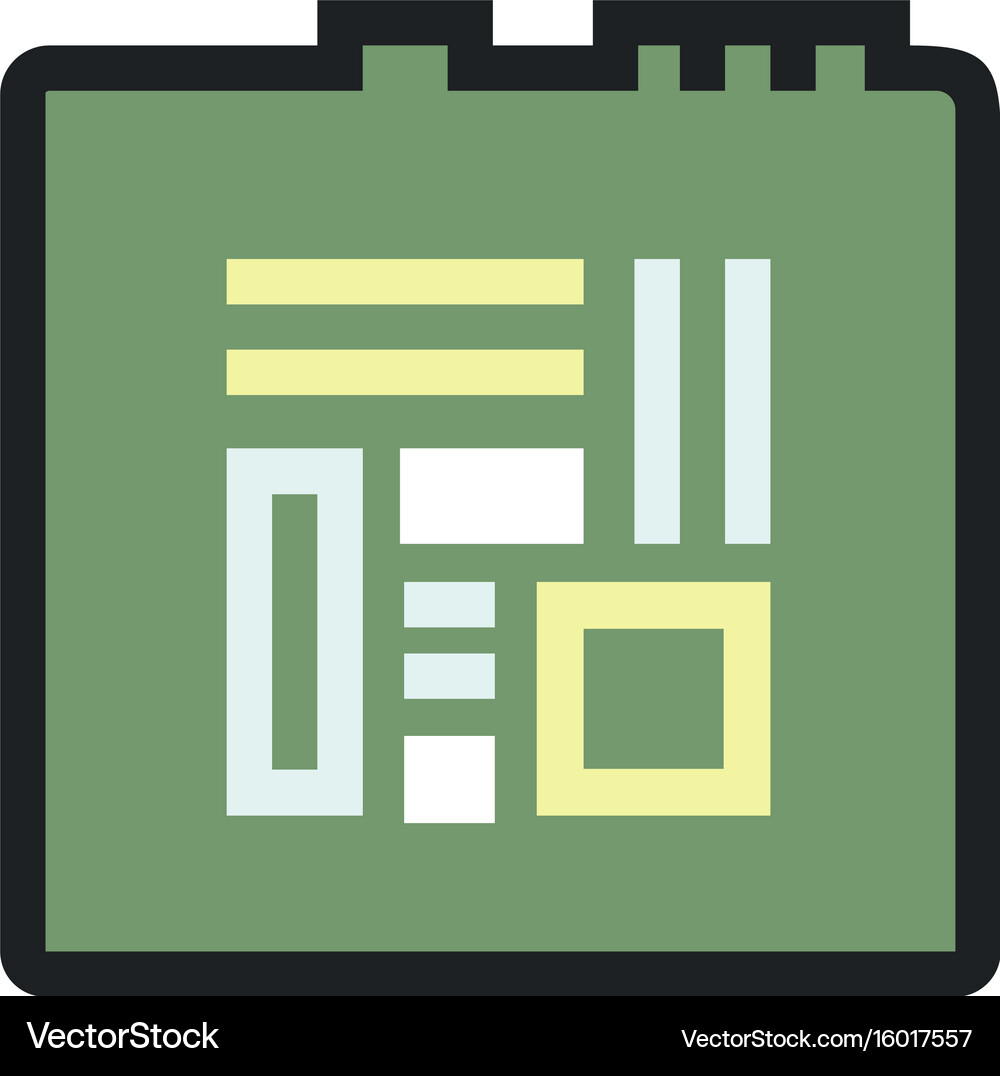 Computers and electronics technology icon Vector Image