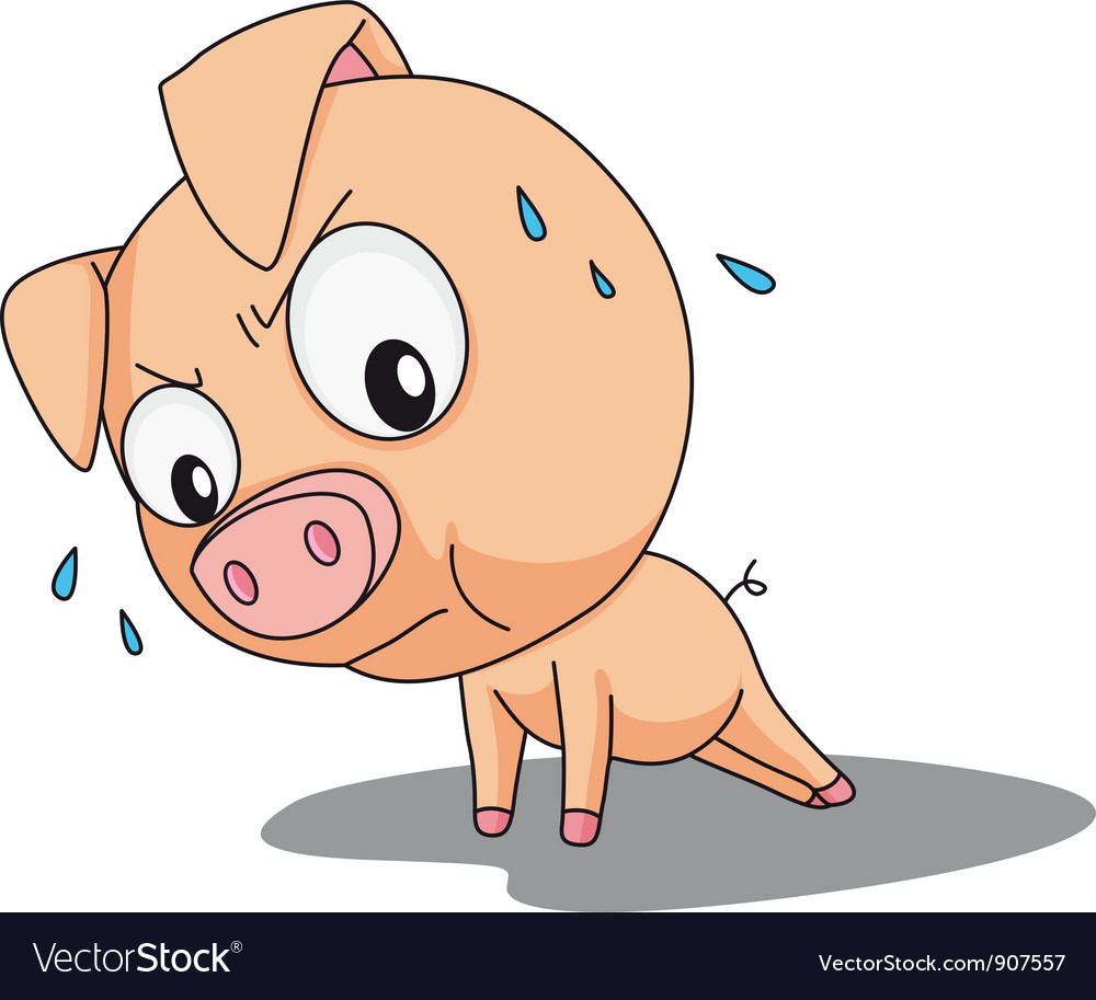 Funny pig Royalty Free Vector Image - VectorStock Funny pig Royalty Free Vector Image - VectorStock
