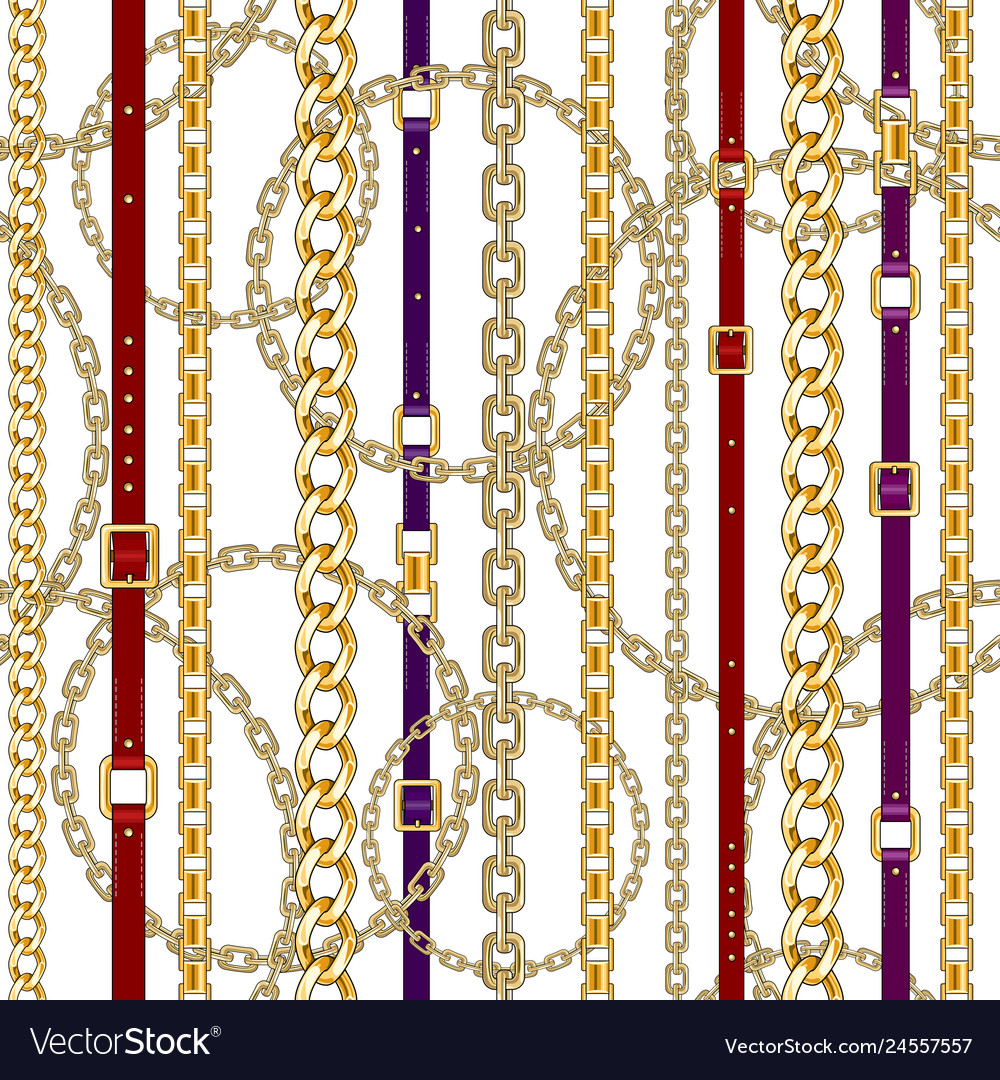 Gold Chain Pattern