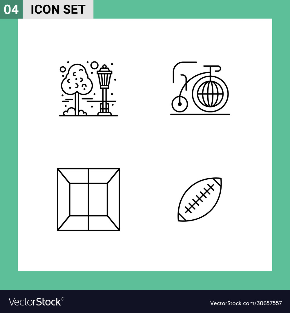 Group 4 Filledline Flat Colors Signs And Vector Image