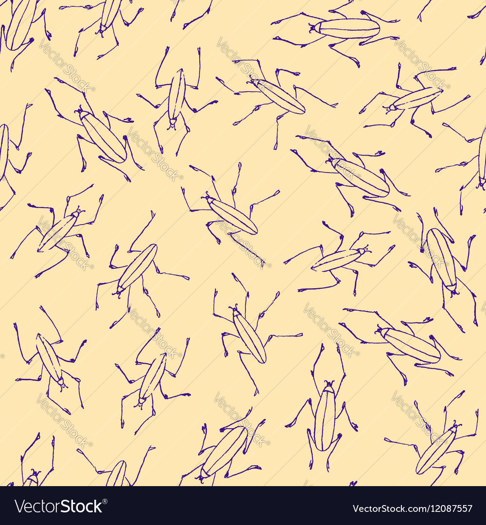 Linear Beetle Pattern